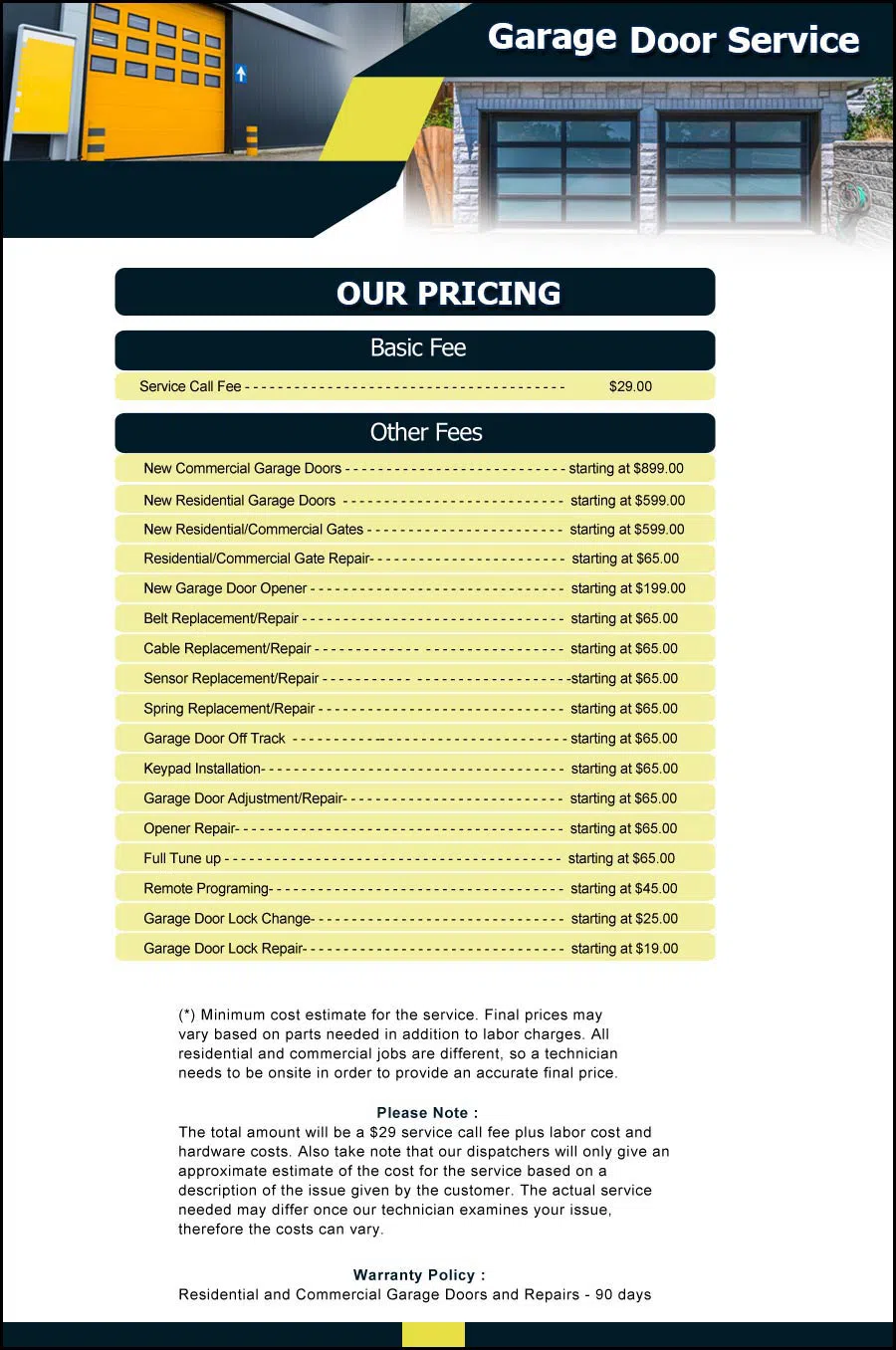 Garage Door & Opener Repairs San Antonio, TX 210-245-5966